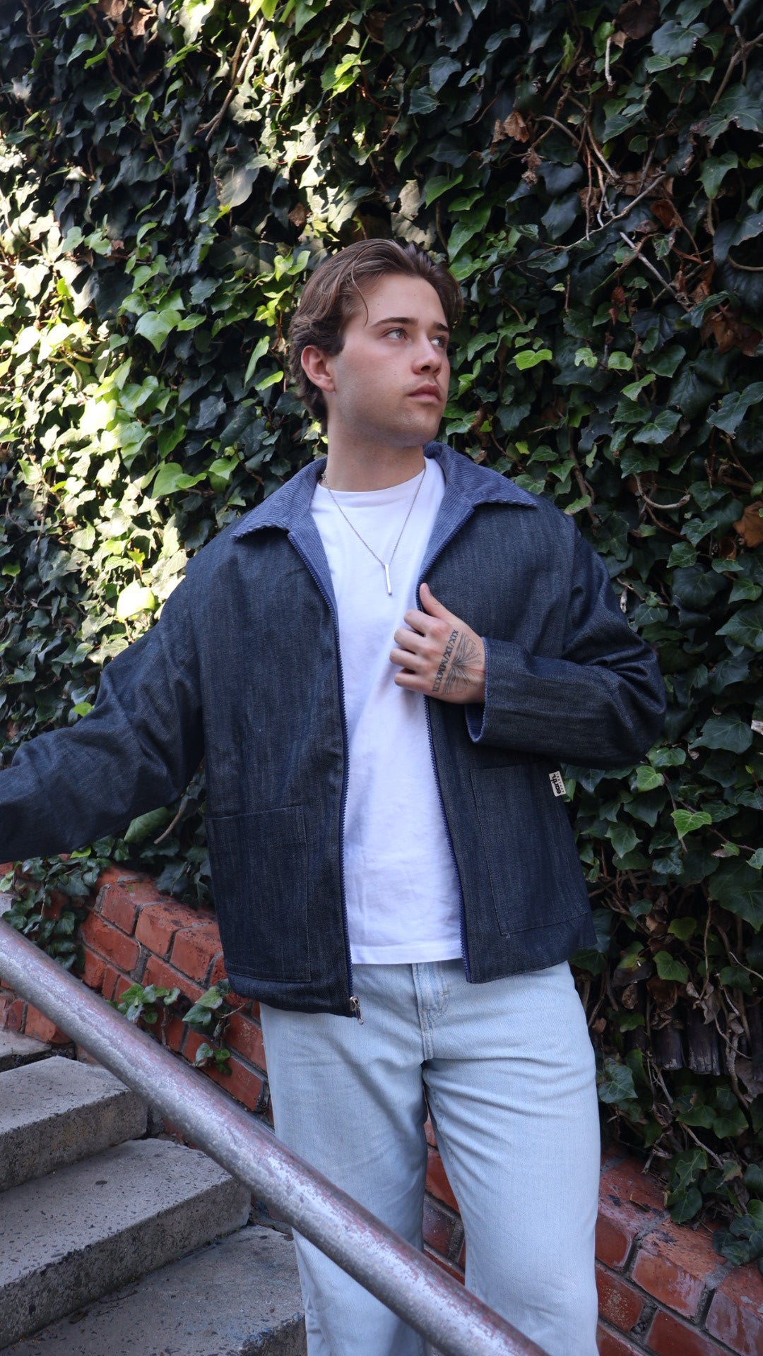 Reversible Jacket - DENIM X CORDUROY