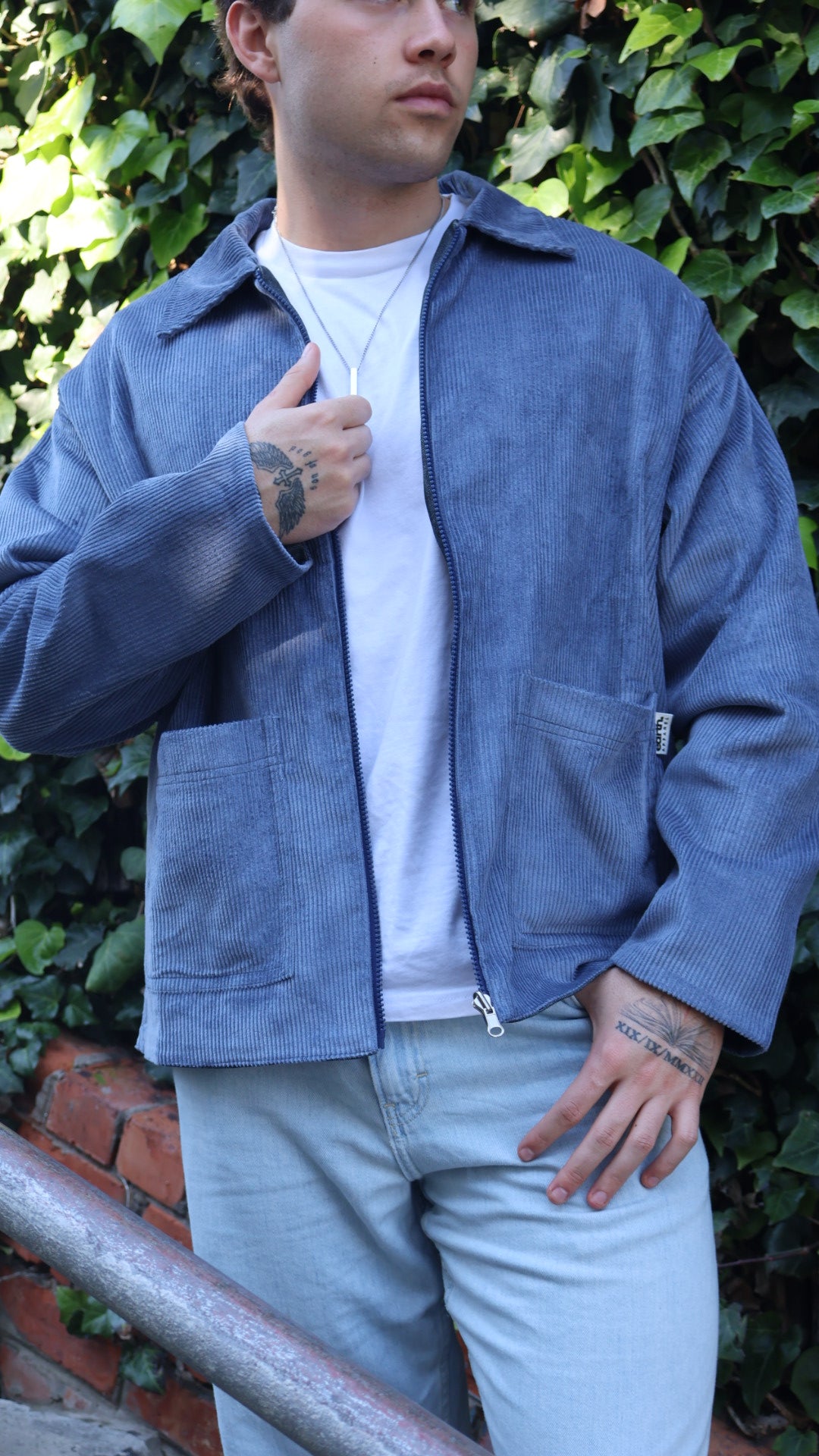 Reversible Jacket - DENIM X CORDUROY