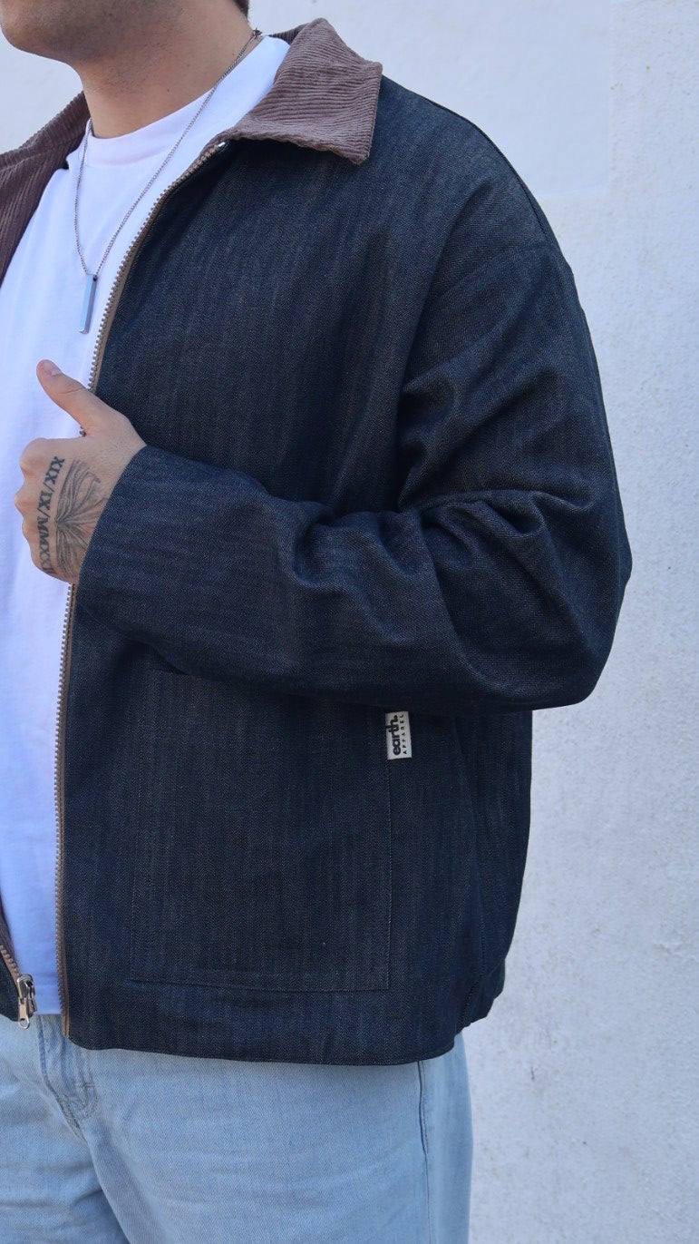 Reversible Jacket - DENIM X CORDUROY