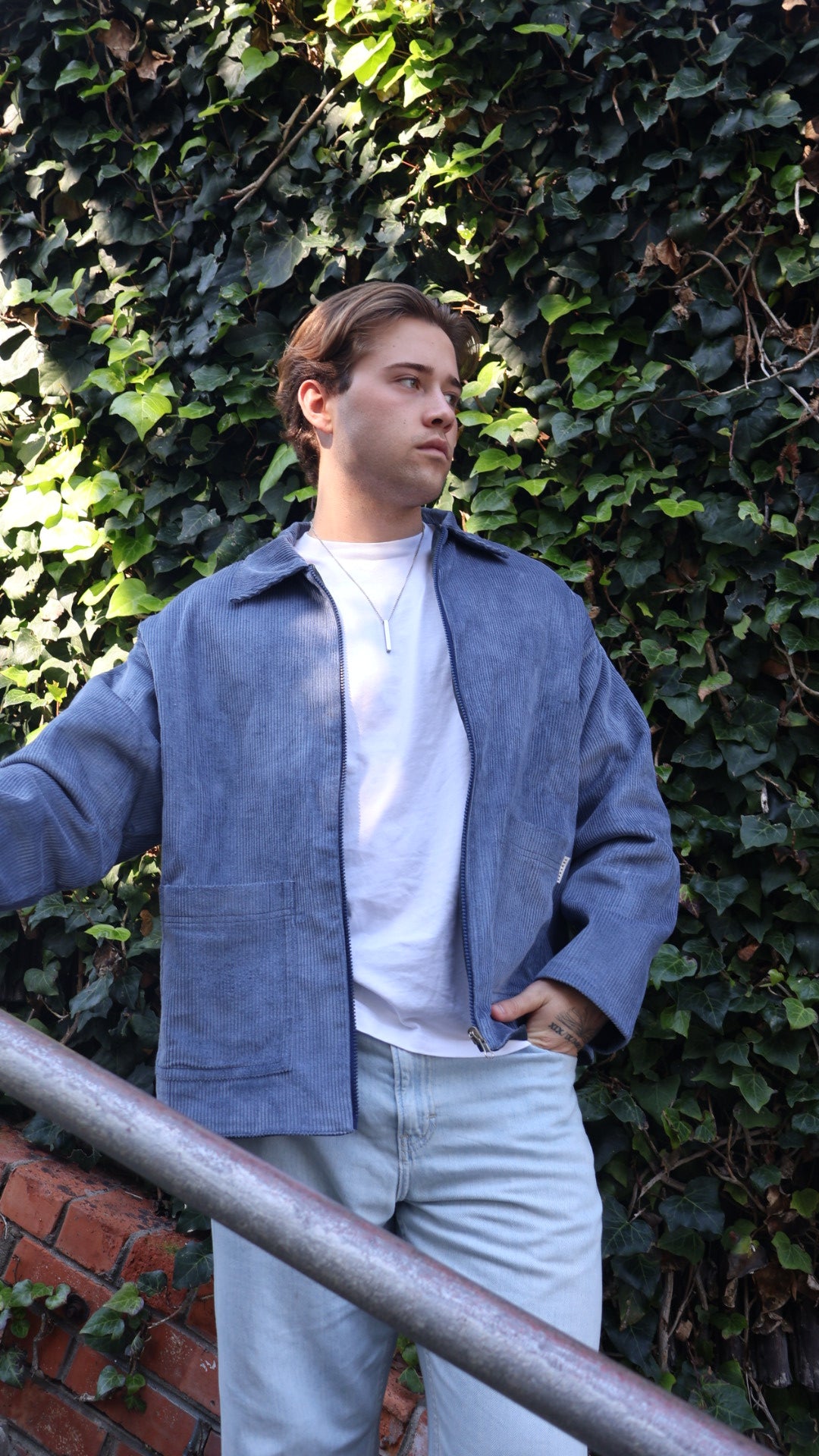 Reversible Jacket - DENIM X CORDUROY