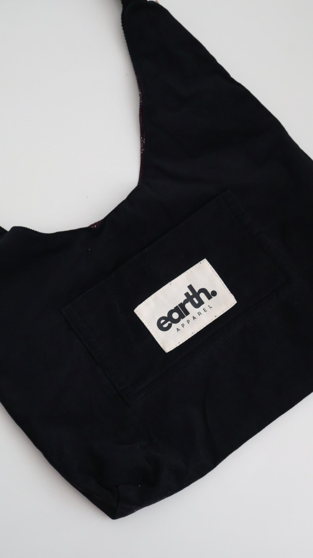 Black Corduroy Bag