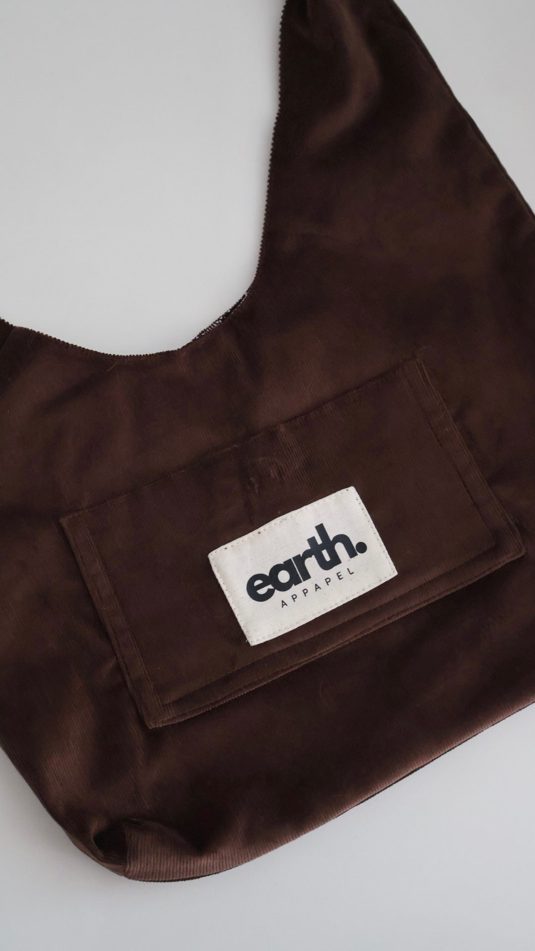 Brown Corduroy Bag