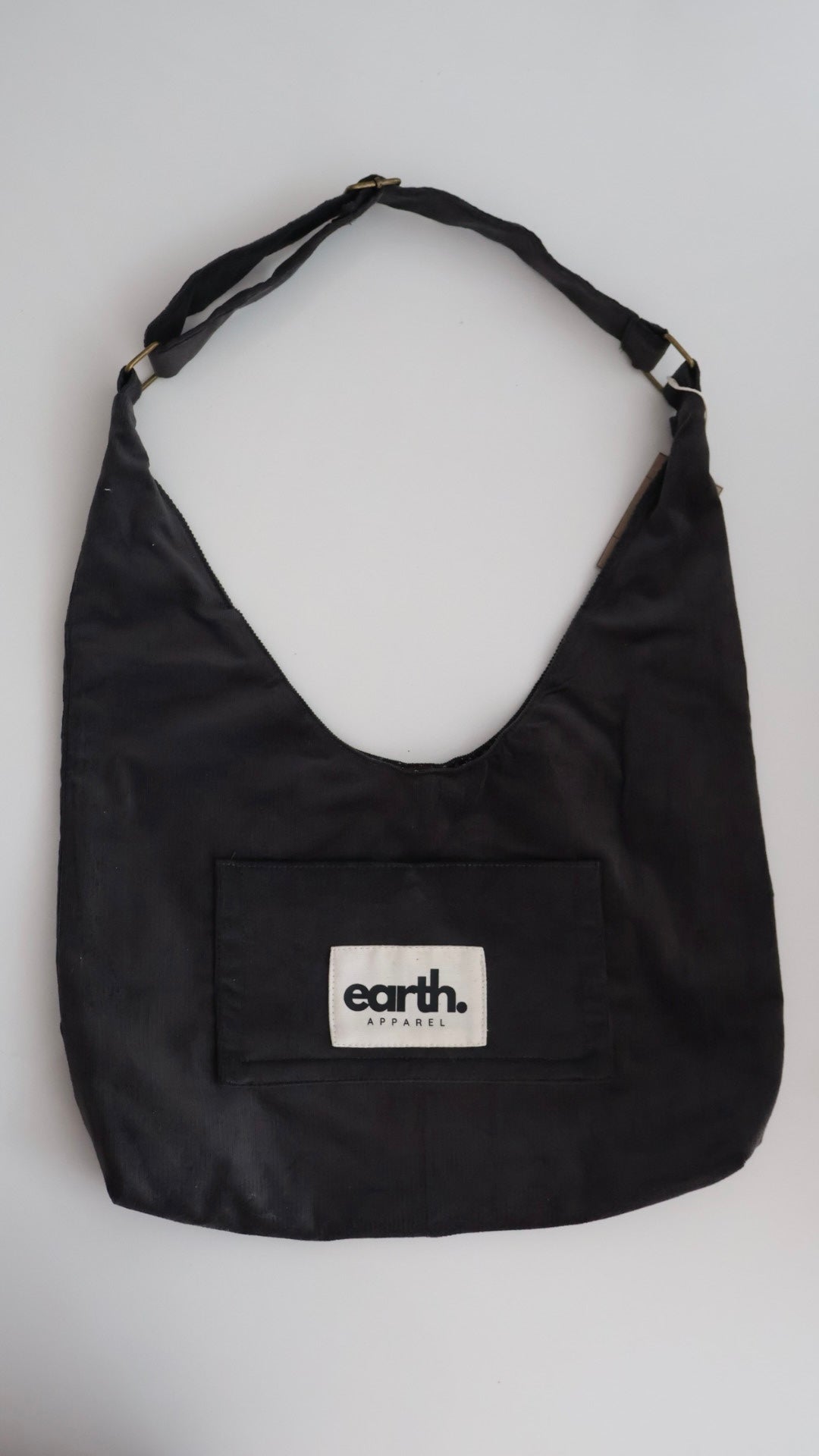 Grey Corduroy Bag