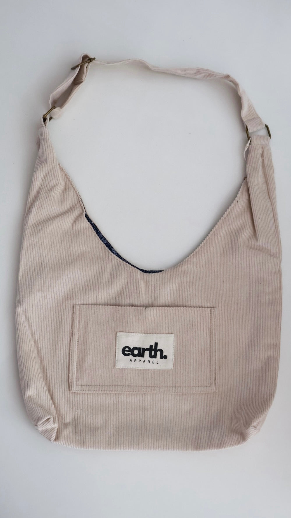 Beige Corduroy Bag